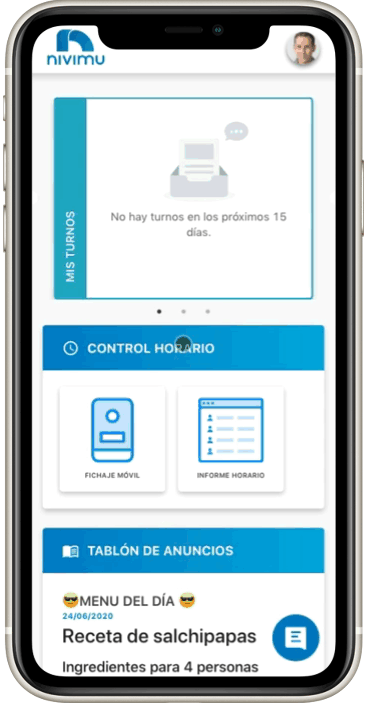 Mobile telework clock-in